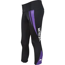 Жіночі спортивні штани VENUM Body Fit Black Purple