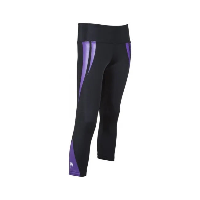 Женские спортивные леггинсы Venum Body Fit Leggings Black Purple