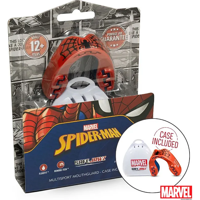 Капа для бокса SafeJawz Marvel SpiderMan Adults