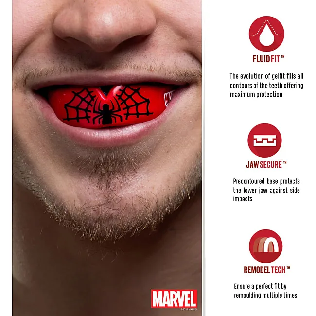 Капа для бокса SafeJawz Marvel SpiderMan Adults