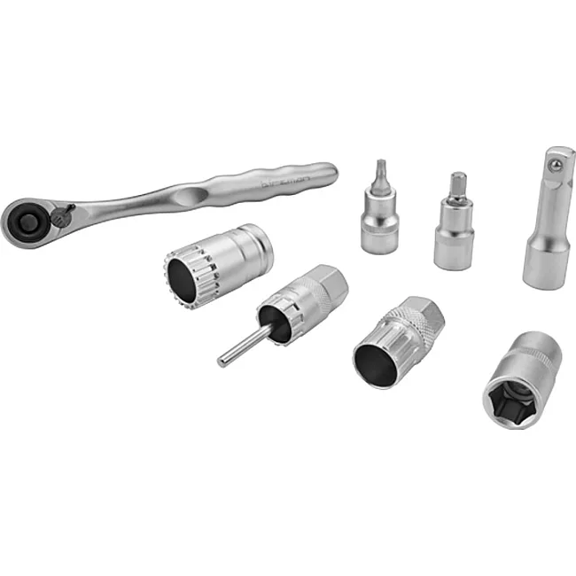 Ключ трещетка с набором головок BIRZMAN 1/2" Ratchet Wrench Set