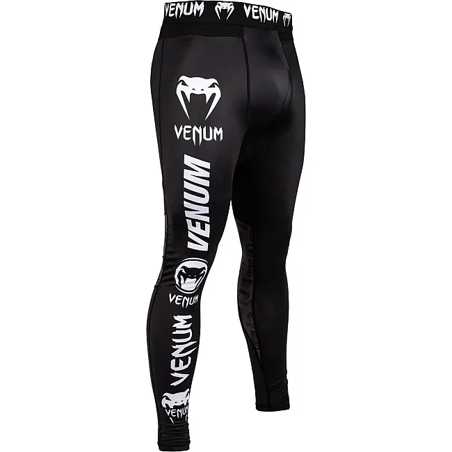 Компресійні штани VENUM Logos Spat Black