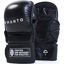 Перчатки для MMA MANTO Impact Sparring Black