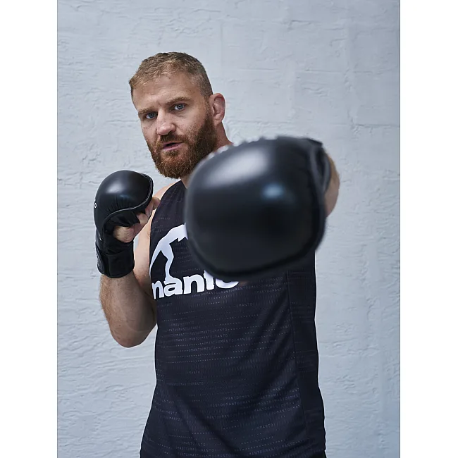 Перчатки для MMA MANTO Impact Sparring Black