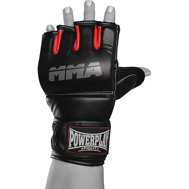 Перчатки ММА POWERPLAY 3053 Черно-Красные
