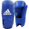 Перчатки полуконтакт для кикбоксинга Open Hand Semi-Contact Gloves с лицензией WAKO (синий) ADIDAS WAKOG3