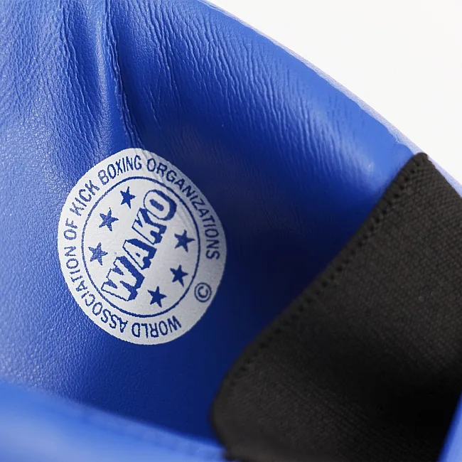 Перчатки полуконтакт для кикбоксинга Open Hand Semi-Contact Gloves с лицензией WAKO (синий) ADIDAS WAKOG3