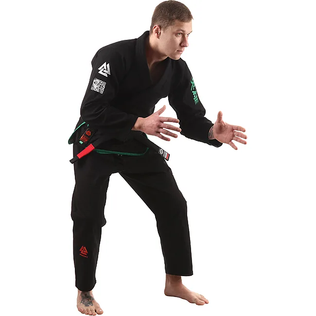 Кимоно джиу джитсу Peresvit Rival BJJ GI Black