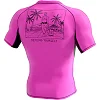 Рашгард MANTO Short Sleeve KTOF Pink