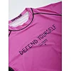 Рашгард MANTO Short Sleeve KTOF Pink