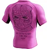 Рашгард MANTO X KTOF Balaclava Short Sleeve Pink