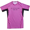 Рашгард MANTO X KTOF Balaclava Short Sleeve Pink