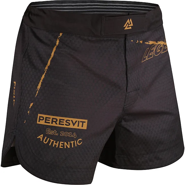 Шорты для ММА PERESVIT Legend Black Rain Medium Length