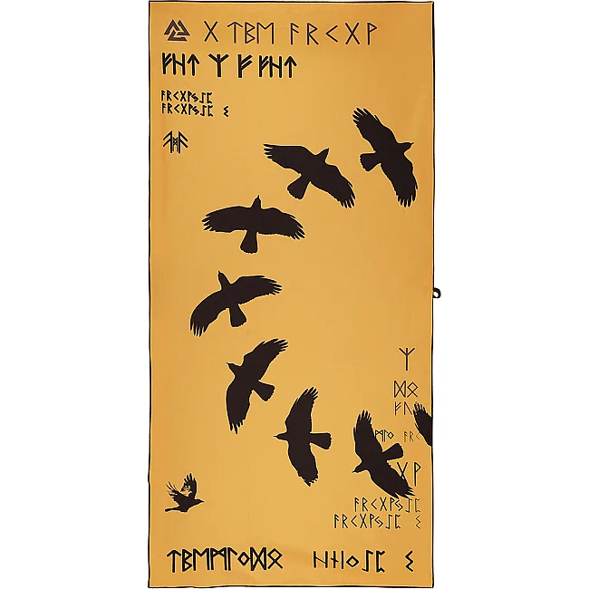 Спортивное полотенце PERESVIT Valhalla Dream Yellow Black