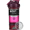 Спортивный шейкер BLENDERBOTTLE ProStak 22oz/650мл с 2-мя контейнерами Plum