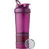 Спортивный шейкер BLENDERBOTTLE ProStak 22oz/650мл с 2-мя контейнерами Plum