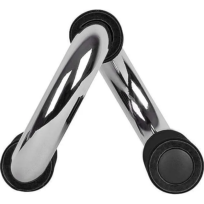Упори для віджимань POWERPLAY 4318 Push-Up Bars Stell металеві (S-подібні)