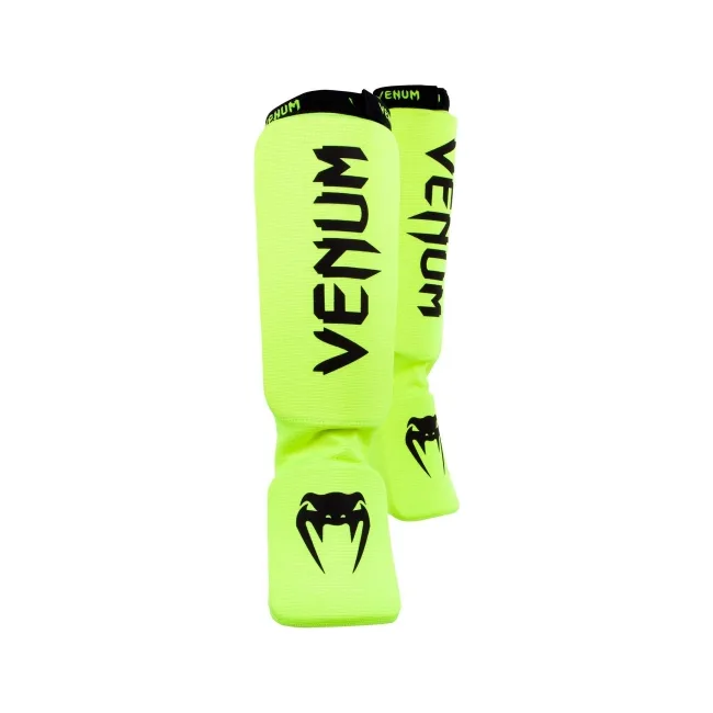 Защита голени и голеностопа Venum Kontact Shinguards Yellow