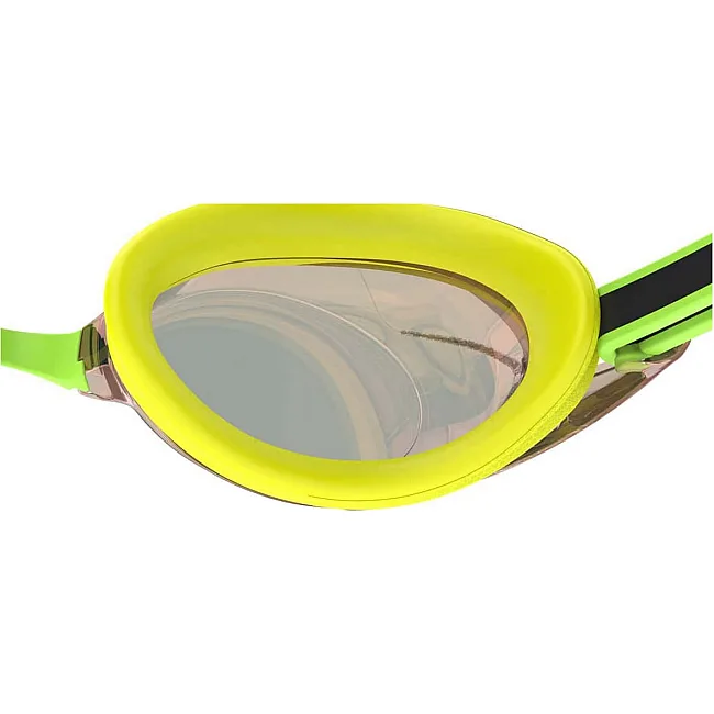 Очки для плавания Speedo VANQUISHER 3.0 MIRRORED зеленый, желтый One Size