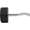 Штанга неразборная с фиксированным весом изогнутая PEV HAMMER STRENGHT TA-9978-40 (Черный)