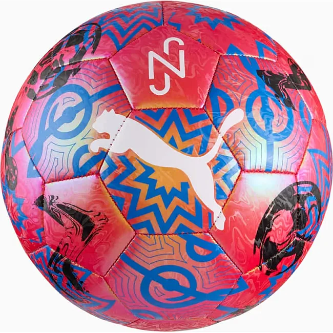 Футбольний м'яч Puma NEYMAR JR Graphic ball червоний, синій