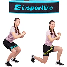 Лента-эспандер для упражнений inSPORTline Hiplop M черно-синяя