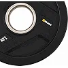 Блин для штанги обрезиненный MD Buddy TA-6994-1_25 (Черный)