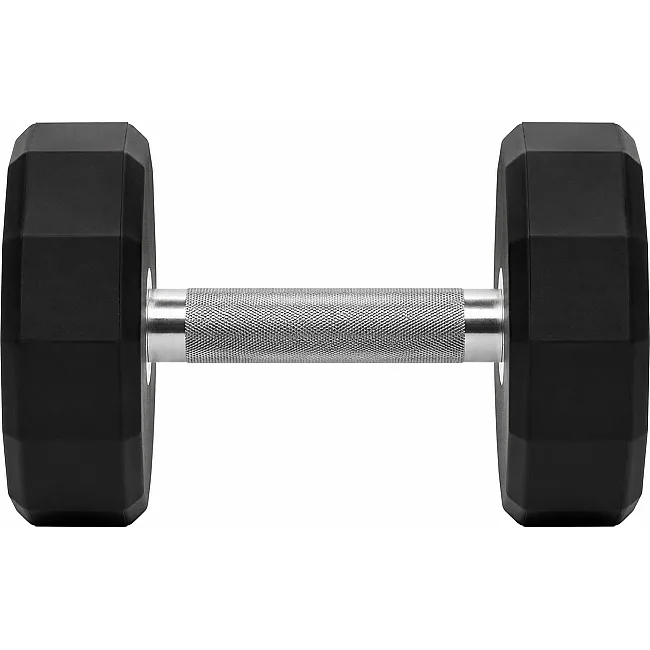 Гантель профессиональная с полиуретановым покрытием HAMMER STRENGHT TA-9215-17_5 (Черный)