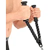 Канат гибкая тяга для трицепса с двойным хватом HIGHQ SPORT SC-801569 72см