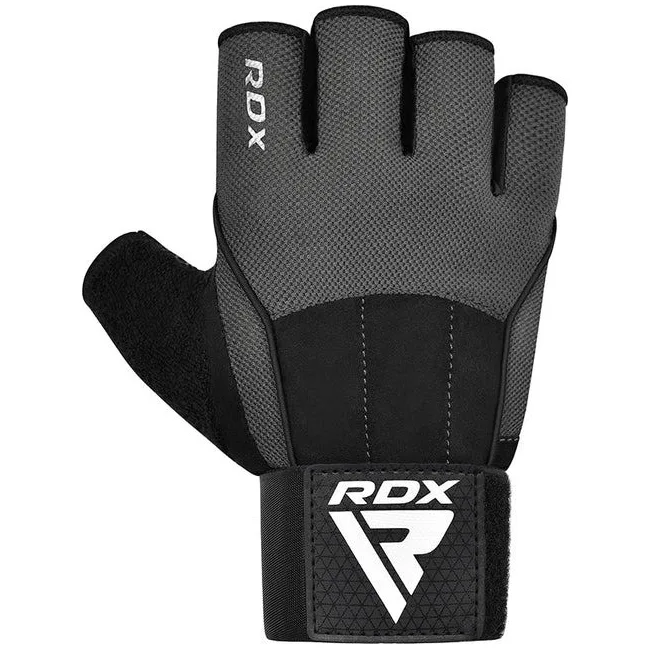 Рукавички для фітнесу RDX W3 GREY WITH EVA PADDING-XL