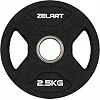 Млинці диски TPU 2 Handle металева втулка ZELART TA-6995-2_5 (Чорний)