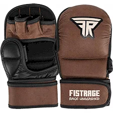 Перчатки Крабы спаринговые для MMA FISTRAGE VL-6464 (Коричневый)