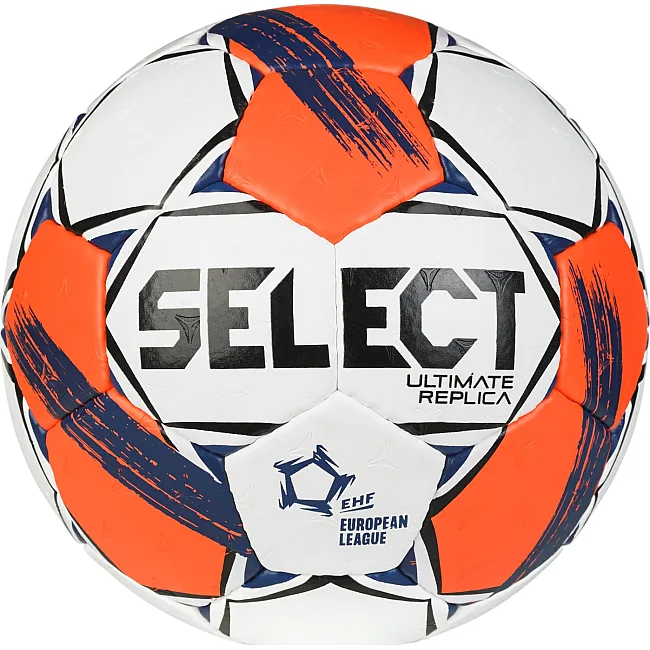 М'яч для гандболульного Select HB Replica Ehf European League v25 белый, красный 2