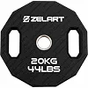 Млинці диски TPU 2 Handle металева втулка ZELART TA-6996-20 (Чорний)