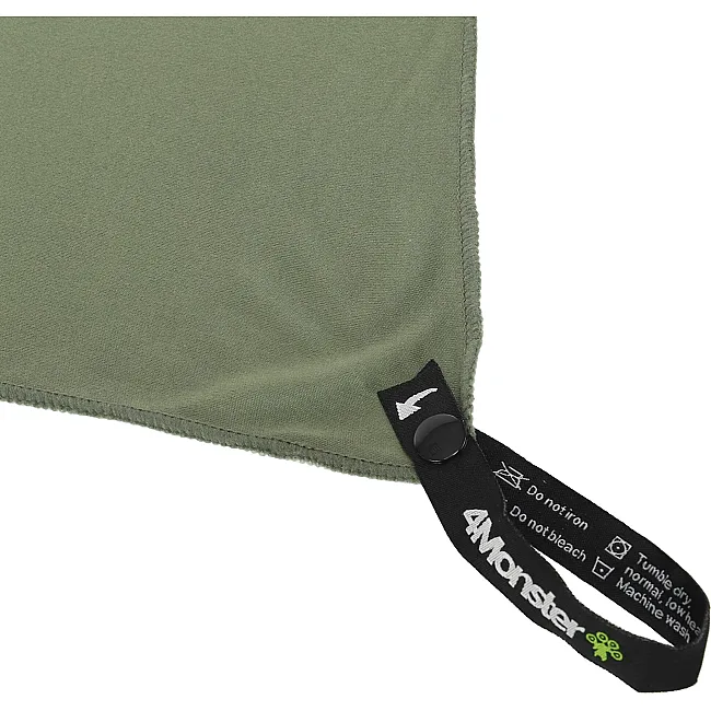 Спортивное полотенце из микрофибры в чехле EVA CASE SPORTS TOWEL FRYFAST 4MONSTER T-EDT-135 (Фиолетовый)
