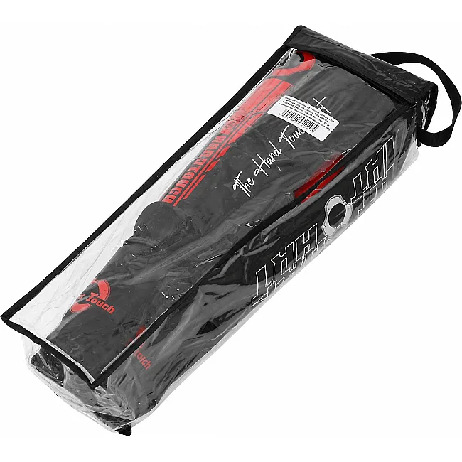 Захисні накладки на ноги Муай Тай, ММА, Кікбоксинг PU HARD TOUCH BO-00127 (Чорний-червоний)