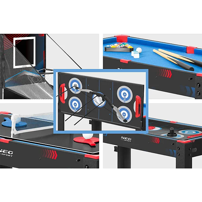 Игровой стол 5в1 Neo-Sport NS-810, 92 x 46 x 73 см