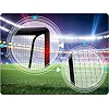 Ворота футбольные Neo-Sport Dots NS-473 300 х 200 х 120 см, черно-красные