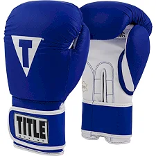 Боксерские перчатки TITLE Boxing Limited PRO STYLE Leather Training 3.0 Синие