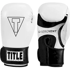 Боксерские перчатки TITLE Boxing Vegan Fitness Bag Белые