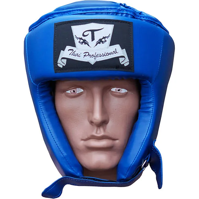 Боксерский шлем Thai Professional HG2T Синий