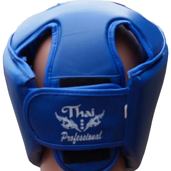 Боксерский шлем Thai Professional HG2T Синий
