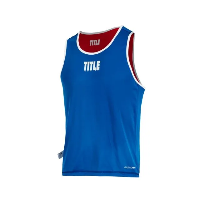 Форма для бокса TITLE Reversible Aerovent Elite Amateur Boxing Set Двухсторонняя Синяя/Красная