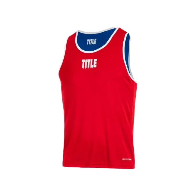 Форма для бокса TITLE Reversible Aerovent Elite Amateur Boxing Set Двухсторонняя Синяя/Красная