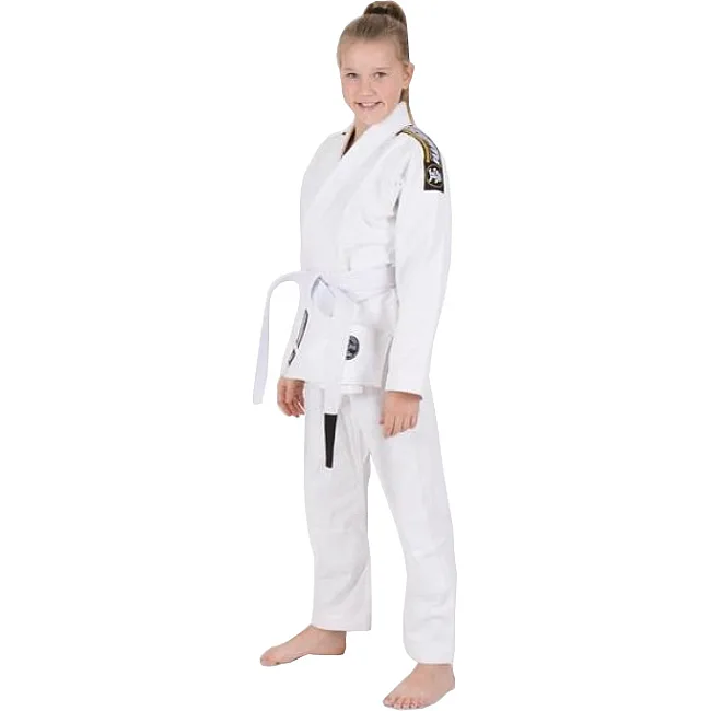 Кімоно дитяче для Бразильського Джіу-Джитсу Tatami Fightwear Kids Nova Absolute Біле