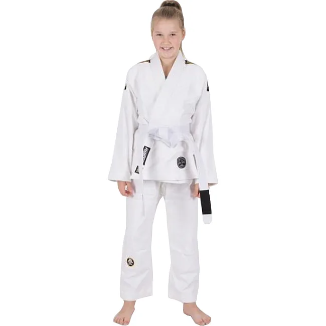 Кімоно дитяче для Бразильського Джіу-Джитсу Tatami Fightwear Kids Nova Absolute Біле