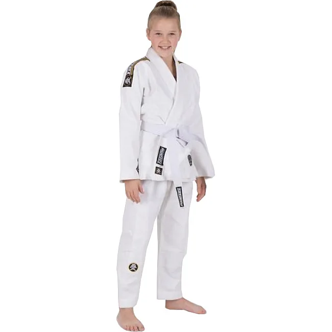 Кімоно дитяче для Бразильського Джіу-Джитсу Tatami Fightwear Kids Nova Absolute Біле