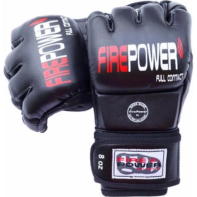 Перчатки MMA FirePower FPMG2 Черные