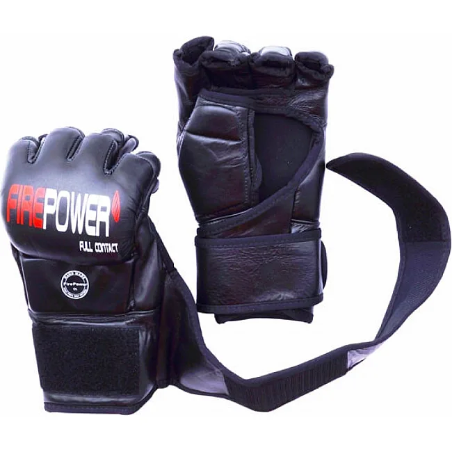 Перчатки MMA FirePower FPMG2 Черные
