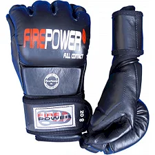 Перчатки MMA FirePower FPMG2 Черные